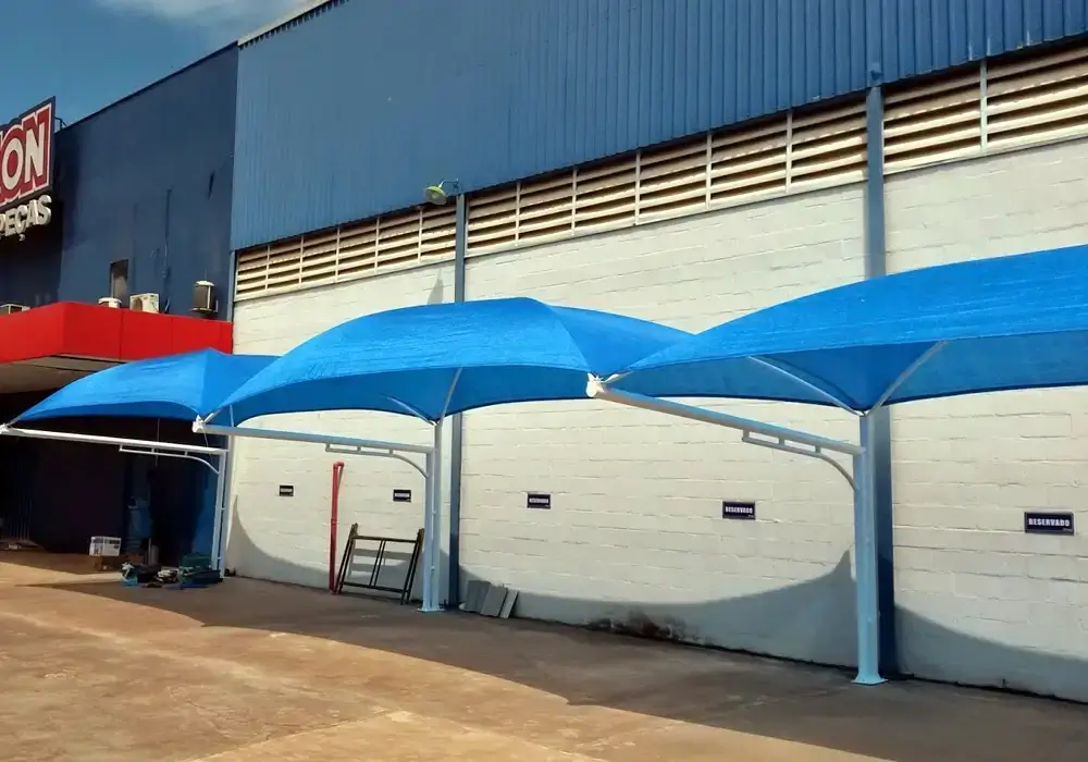 Fabrica de Toldos e Coberturas Sombrero Sombreador de Lona