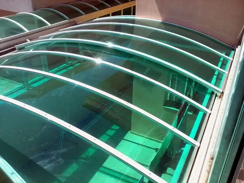 Coberturas de policarbonato fixo